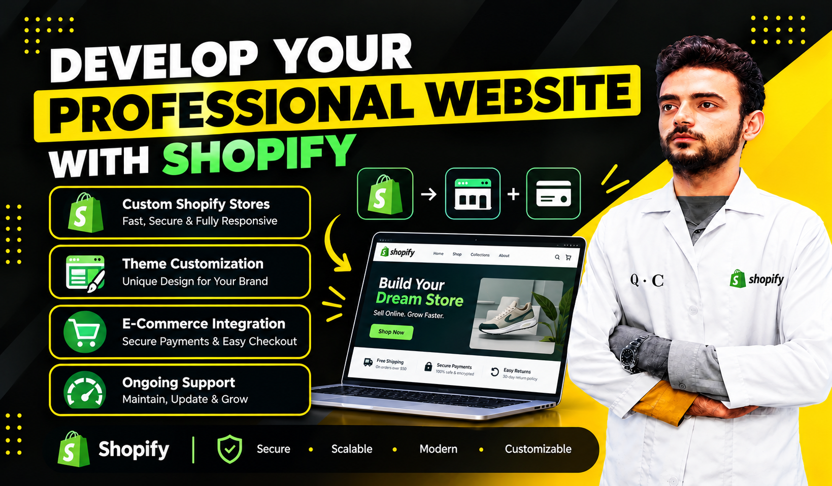 I Will Build a High-Converting Shopify Store with Custom Design & Features
